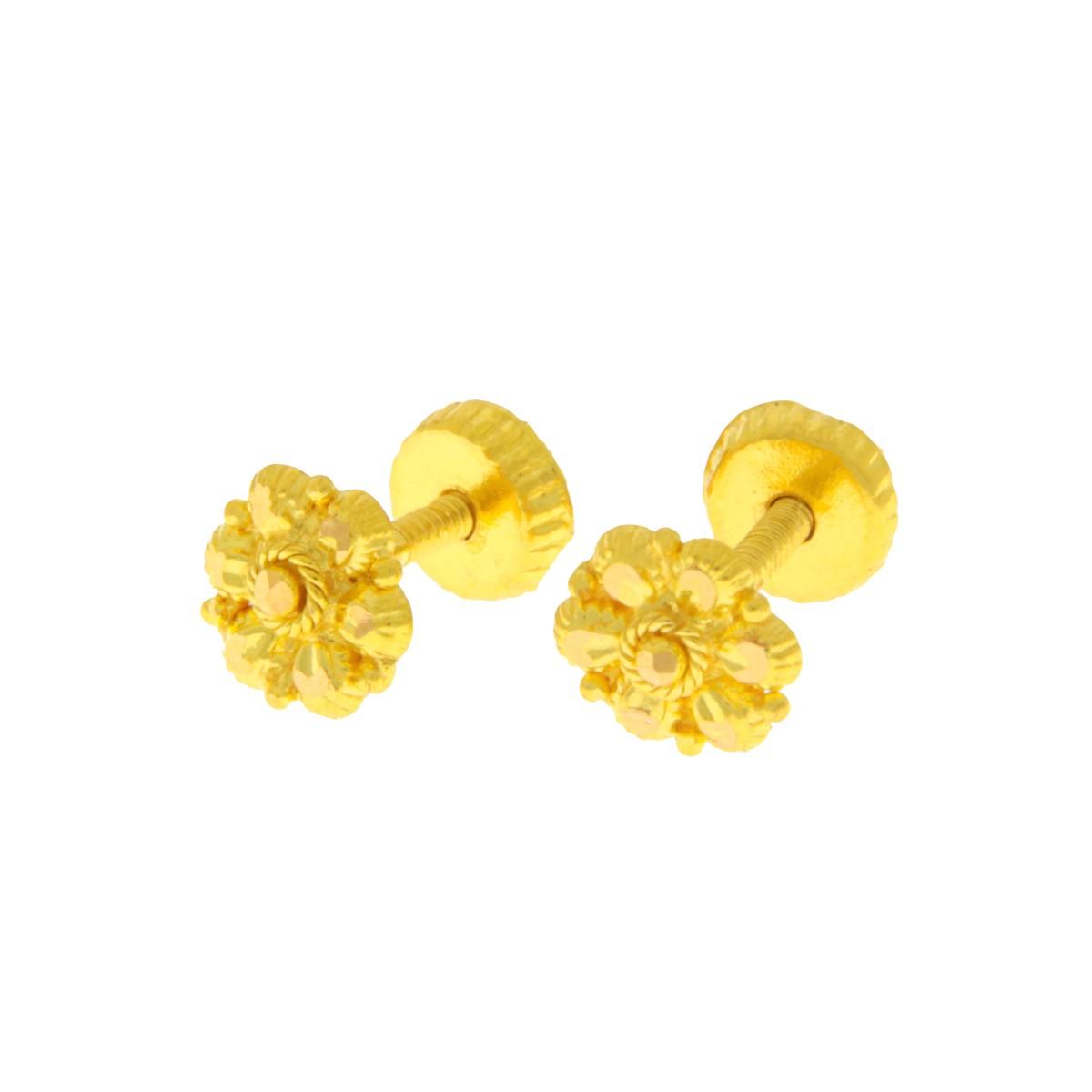 The Timeless Appeal of 22ct Gold Stud Earrings