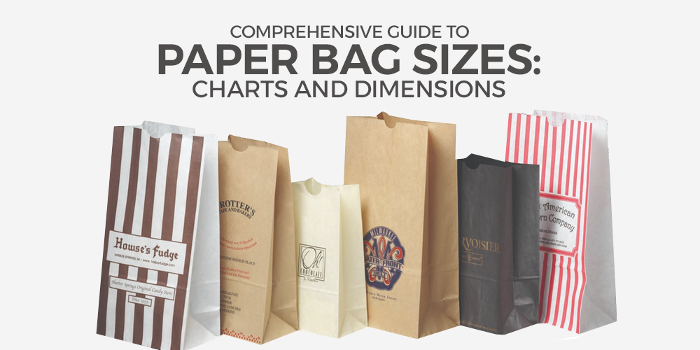 Comprehensive Guide to Paper Bag Sizes: Charts and Dimensions