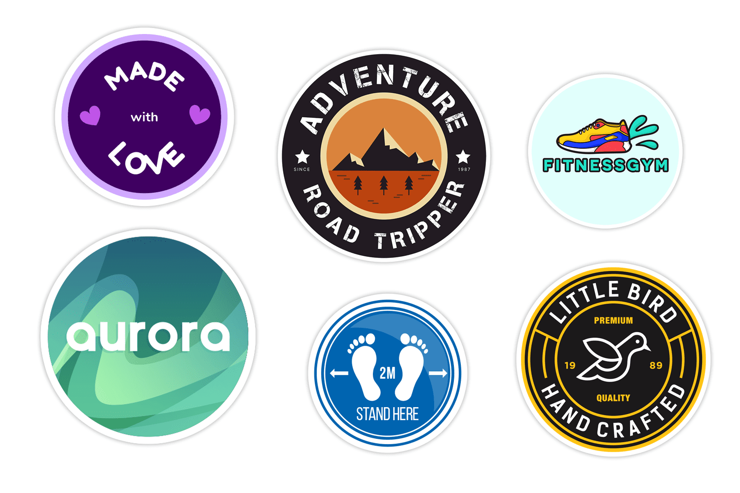 Custom Round Stickers: Adding Personality to Your Brand