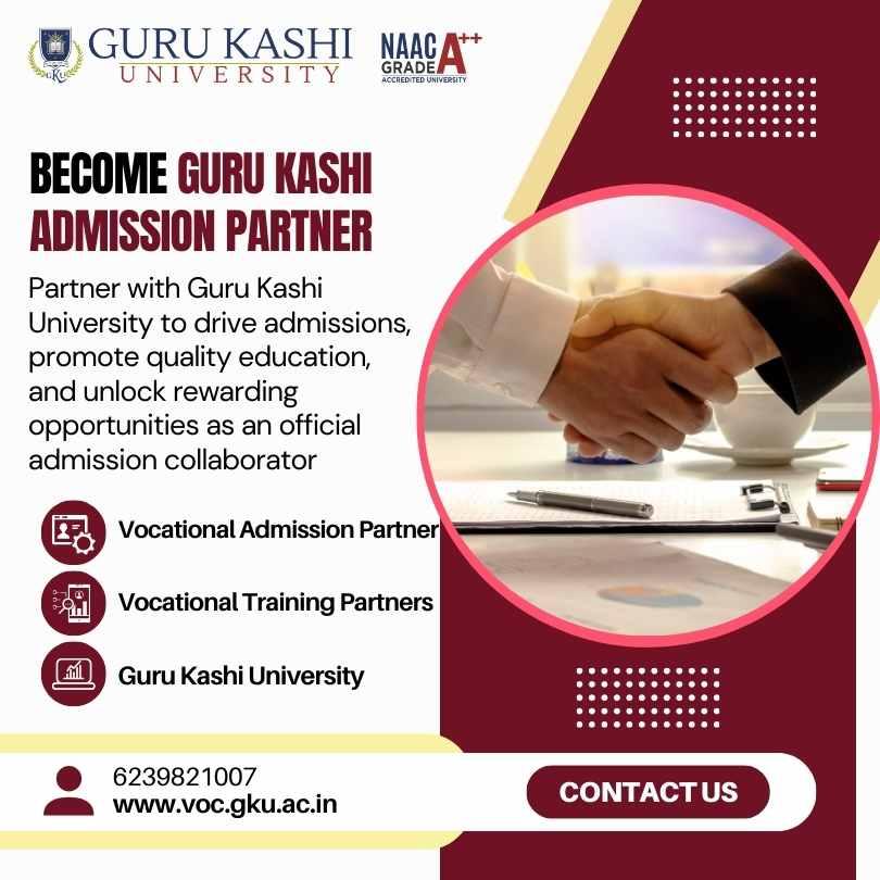 How Does Guru Kashi University Support Its Admission Partners?