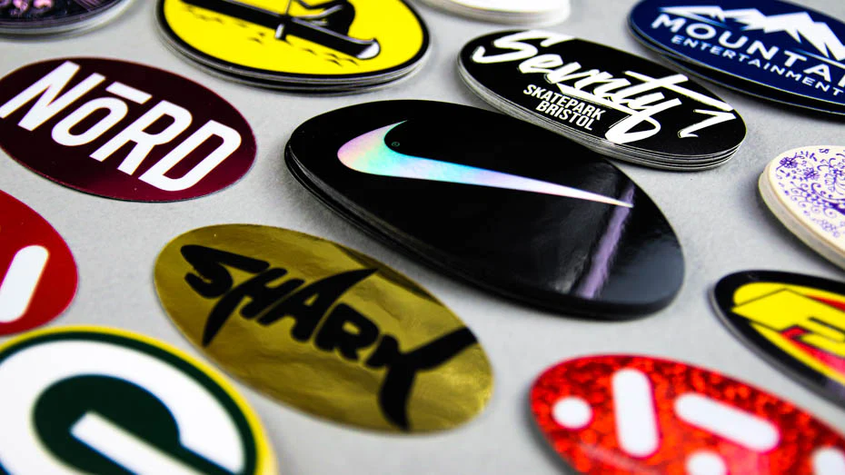 Custom Oval Decals: Perfect Blend of Style and Versatility