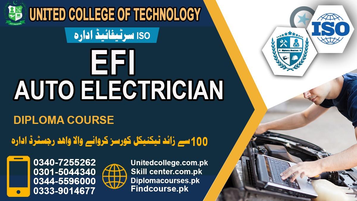 Auto  Electrician course in Rawalpindi Islamabad