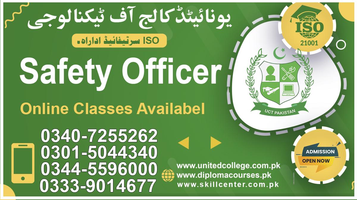 Safety Officer Course UK Certification in Pakistan