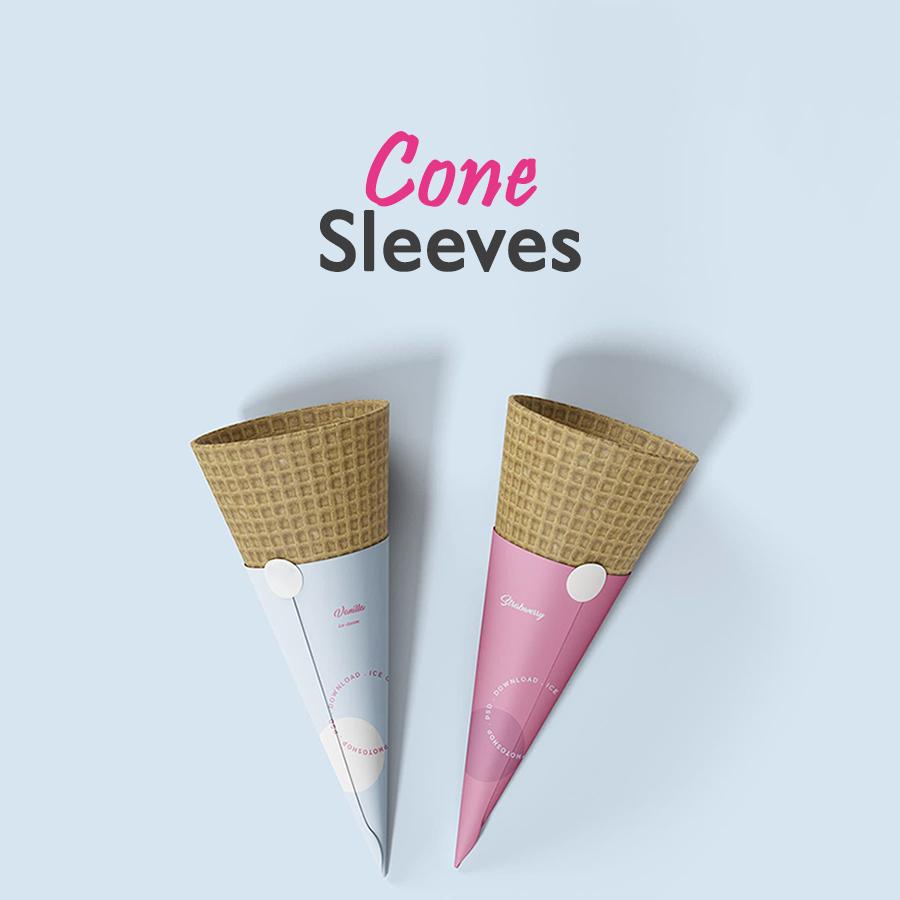 Custom Cone Sleeves: Brand Your Ice Cream