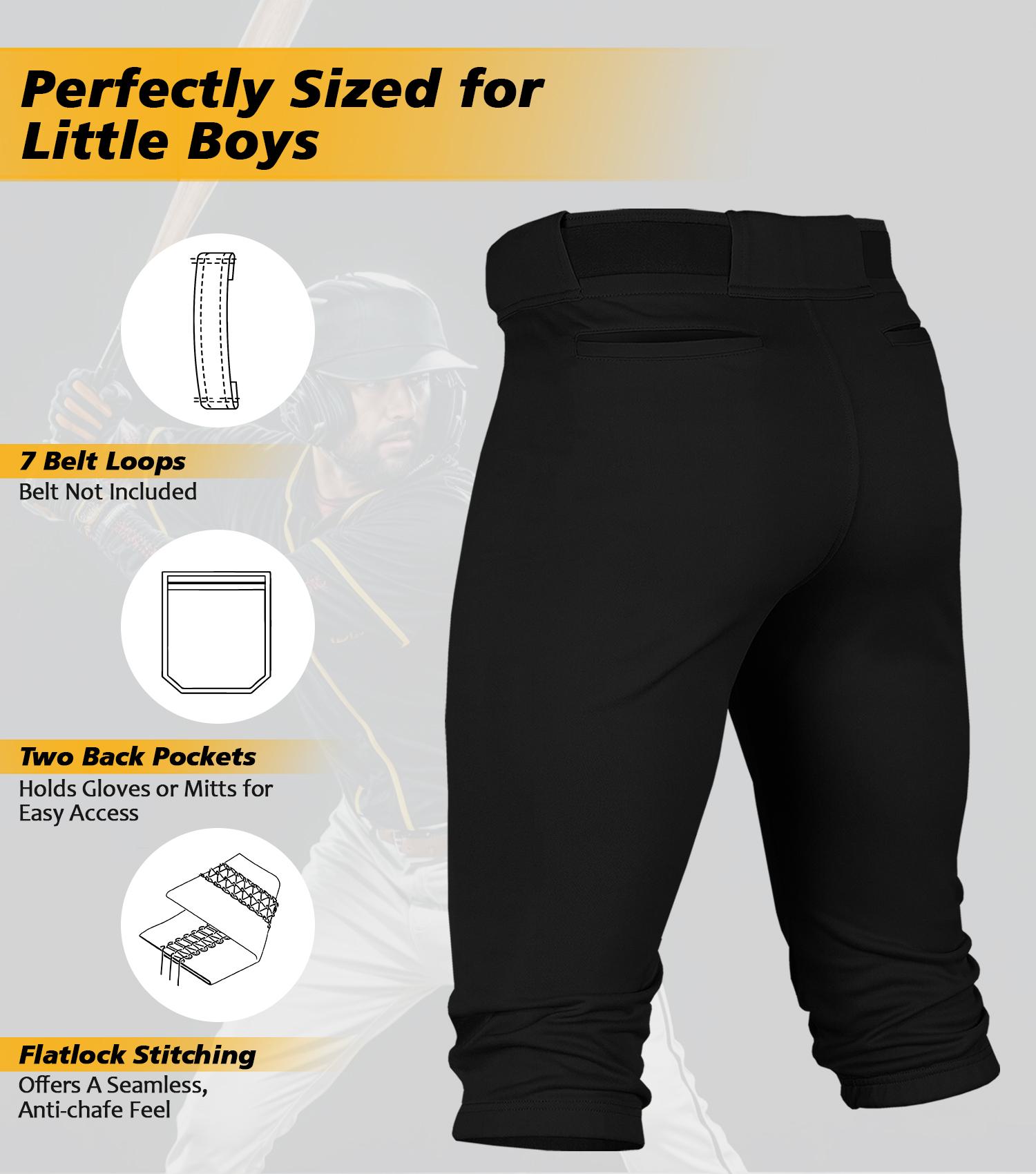 Upgrade Your Gear with Black Youth Baseball Pants