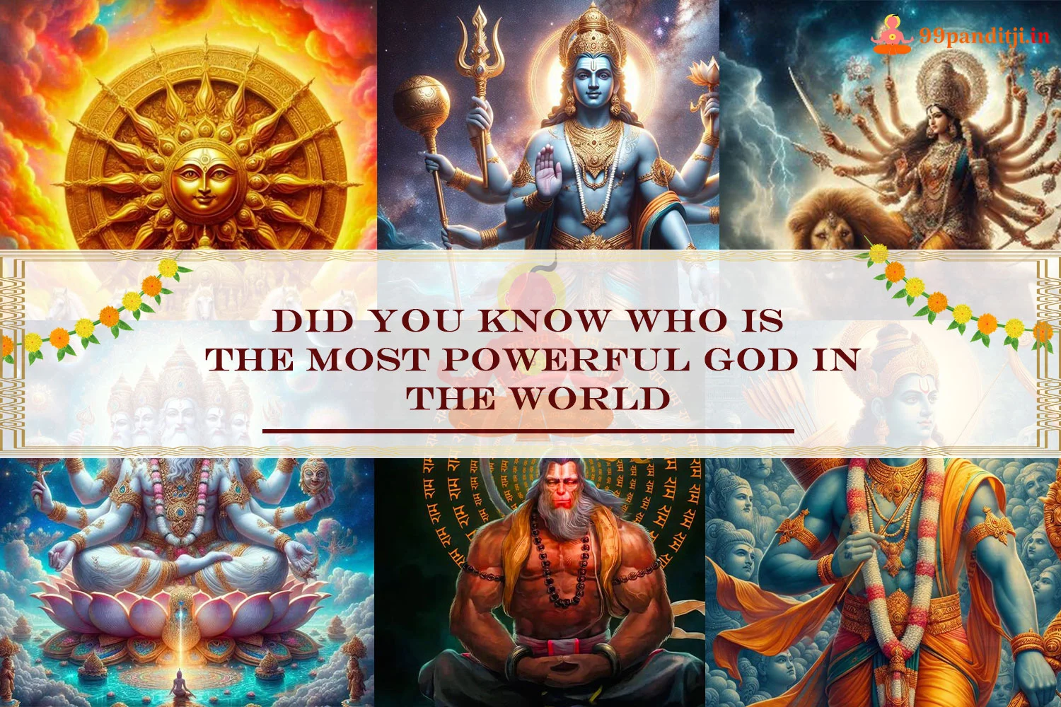 Did you Know Who is the most powerful Gods in the world ?