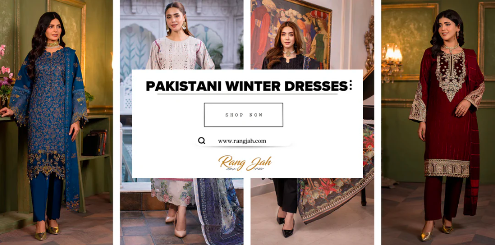 Buy Pakistani Winter Dresses - Stylish & Warm for the Cold Season