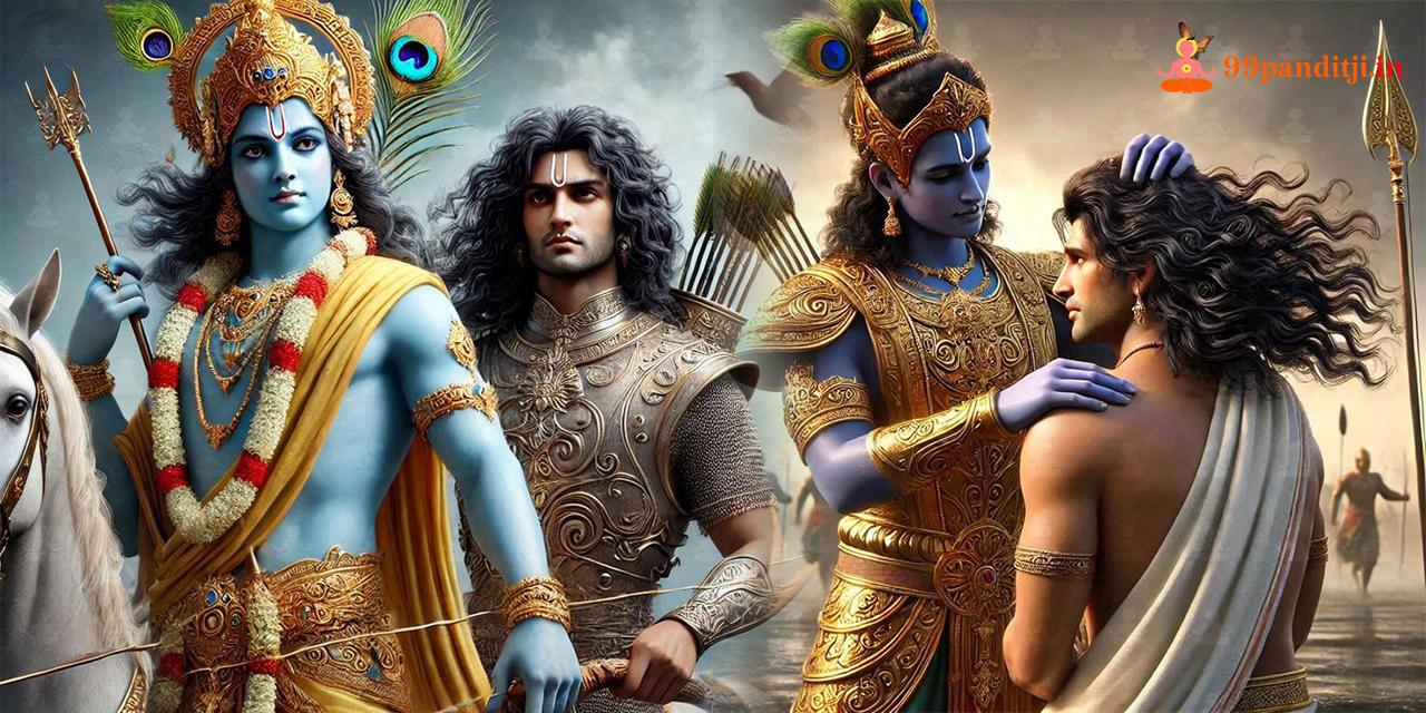 Krishna and Arjuna's Friendship: A Divine Friendship's Lessons