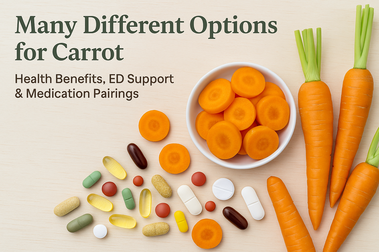  Many Different Options for Carrot – A Powerhouse Root with Surprising Health Uses