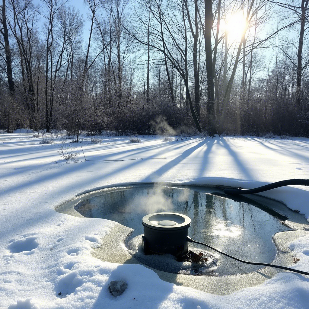Winter's Embrace: Why Every Pond Needs a Smart Heater
