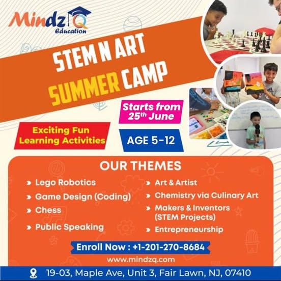 Looking for the Best Summer Camp in Fair Lawn, NJ? MindzQ Education!