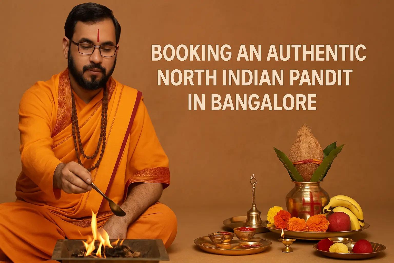 How to Book an Authentic North Indian Pandit in Bangalore?