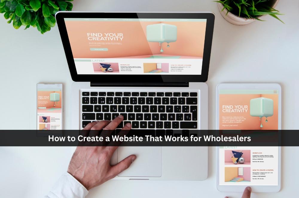 How to Create a Website That Works for Wholesalers