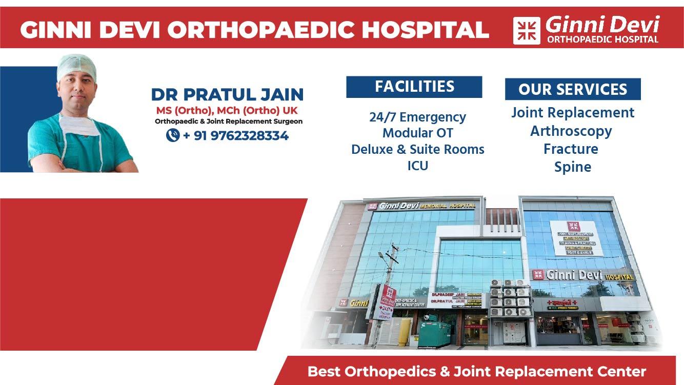 Top 7 Reasons to Choose the Best Orthopedic Hospital in Jaipur for Bone and Joint Care