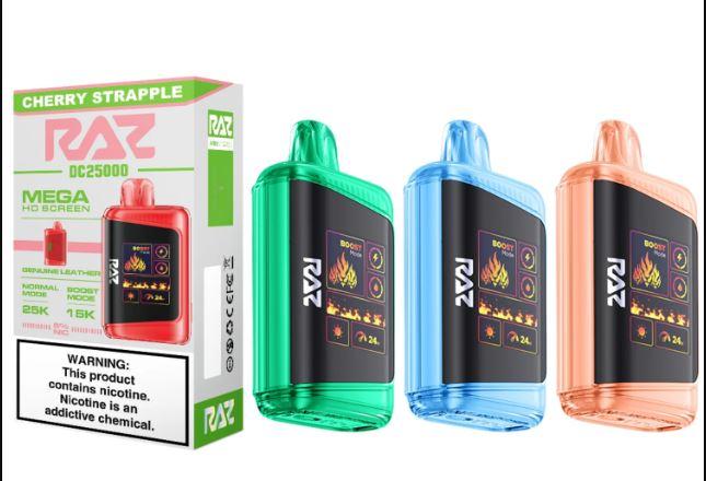 RAZ LTX 25K – A Disposable Vape Built for Long-Lasting Performance