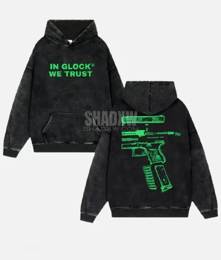 In Glock We Trust Hoodie: A Statement of Strength, Identity, and Style