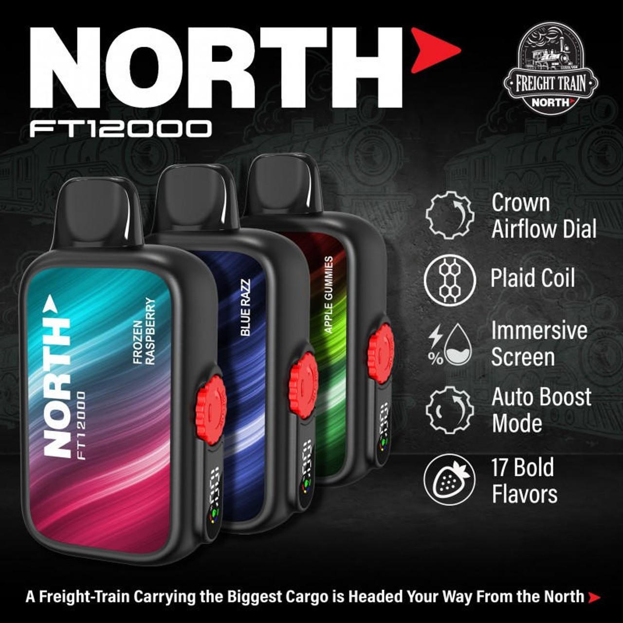North FT12000 High Puff Rechargeable Vape: Everyday Vaping Made Simple