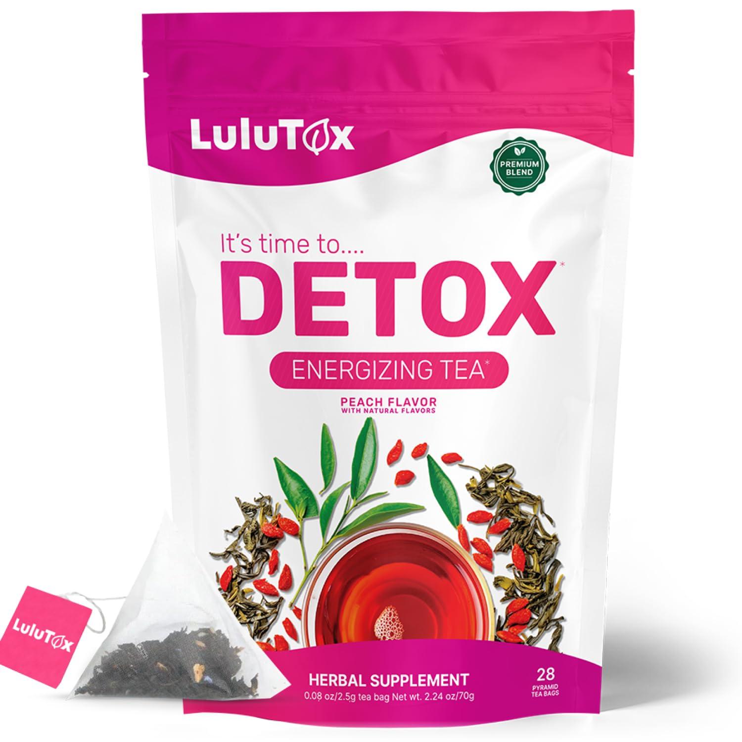 Lulutox Detox Tea Nettoyez votre corps, éliminez la perte de poids