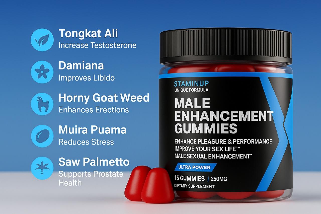StaminUp Gummies: Ultimate Performance Solution