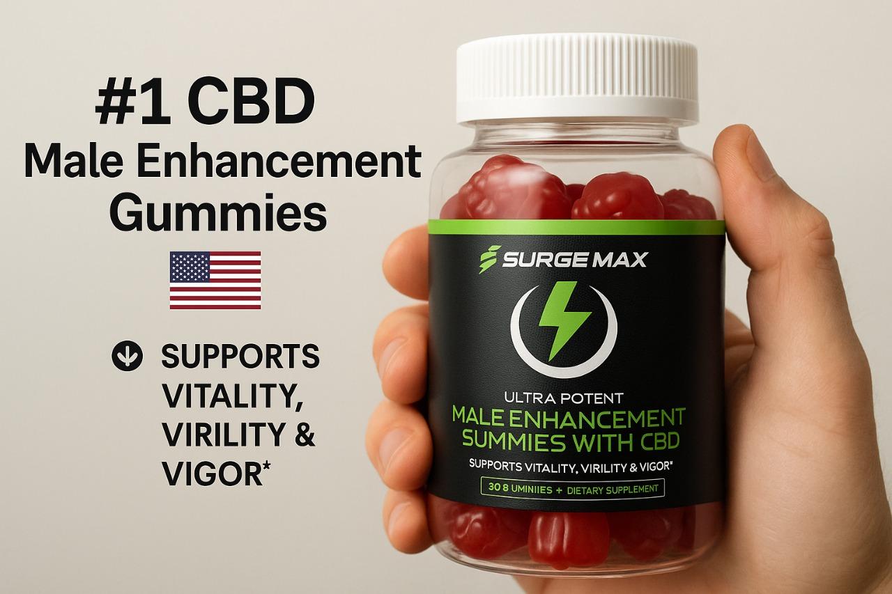 Surge Max CBD Gummies: Sex Boost Diver Magic (2025-2026)