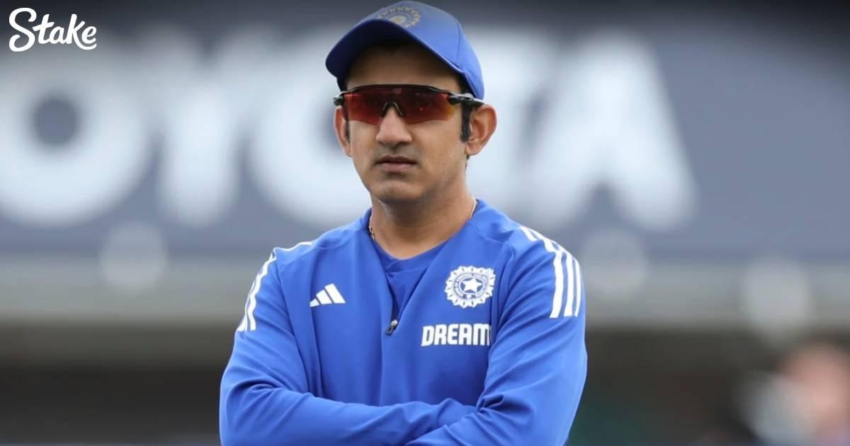 Gautam Gambhir Test Wins as Coach – Updated Stats
