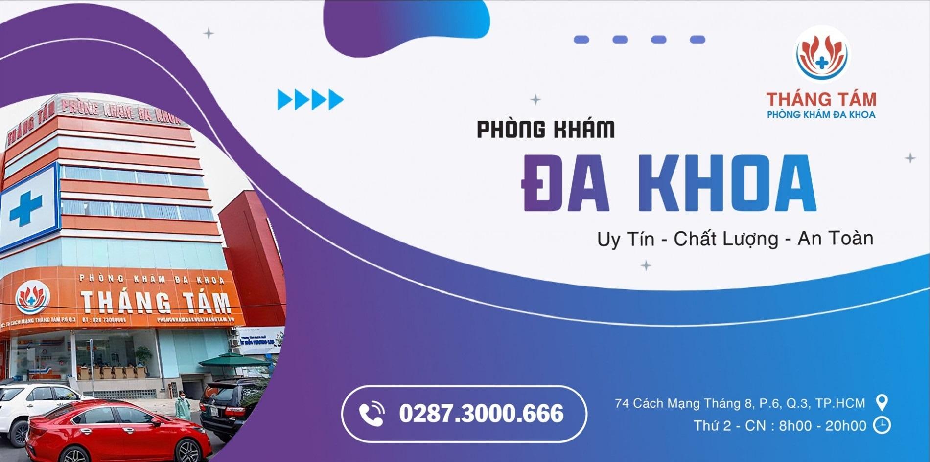 Địa chỉ phòng khám da liễu Quận 3 uy tín hiệu quả