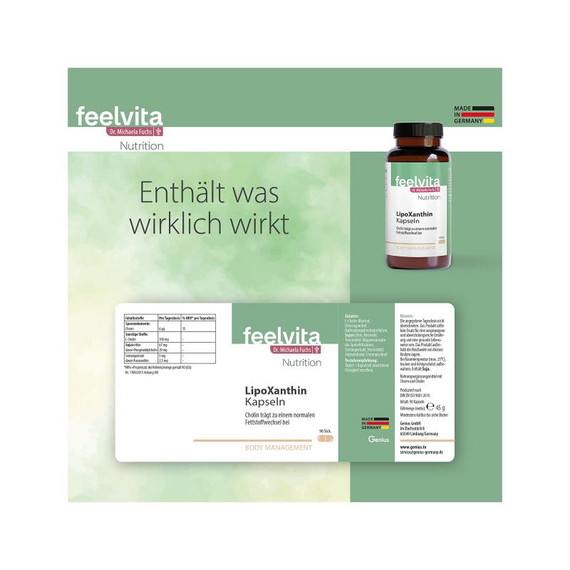 LipoXanthin Offizielle Webseite: Wissenschaftlich fundierte Hilfe beim Abnehmen.