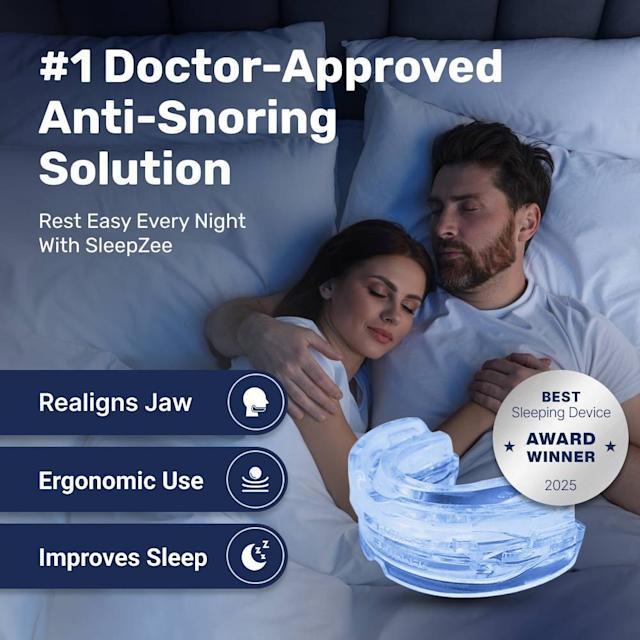 Realigns Jaw Ergonomic Use Improves Sleep How SleepZee is Transforming Rest Quality