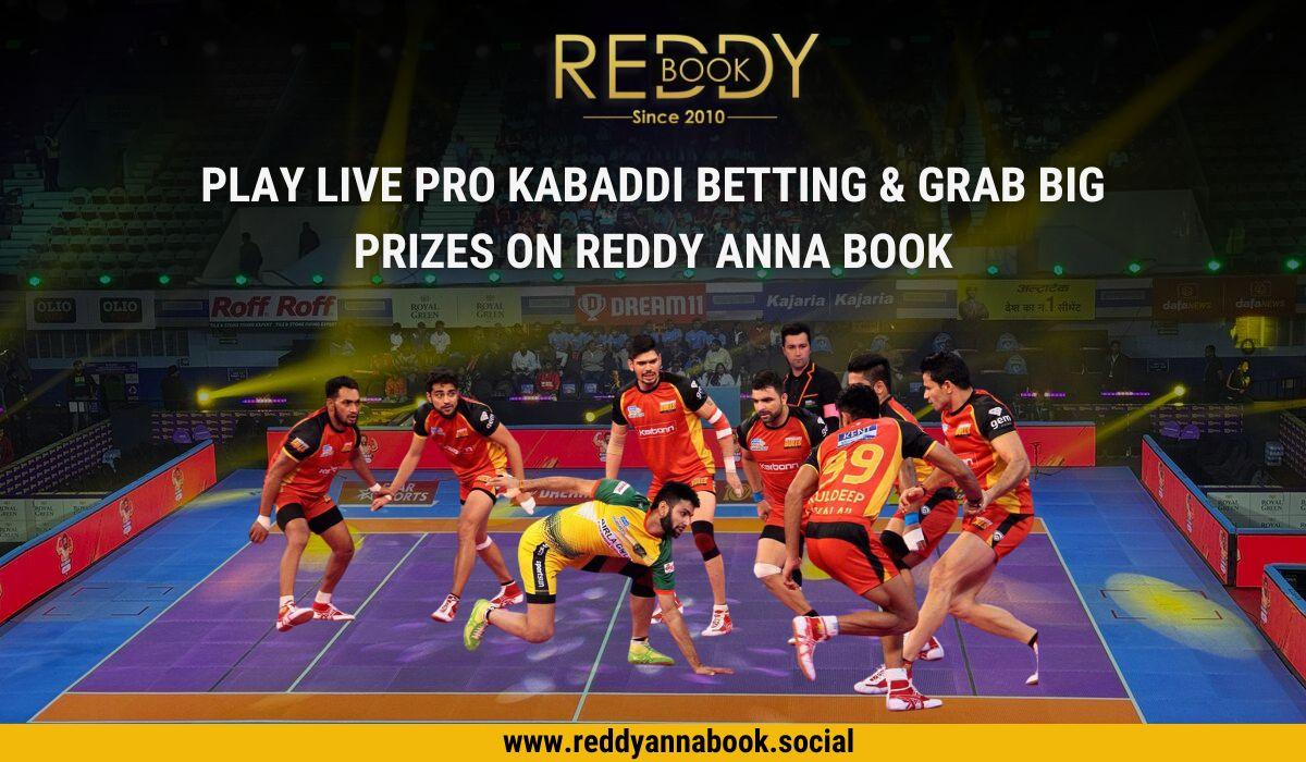 Live Kabaddi Betting Win Big Prizes on Reddy Anna Book