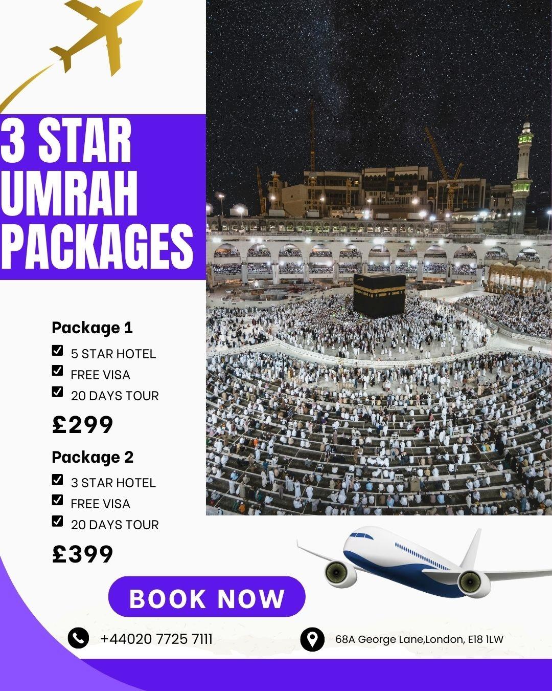 How Much is the Umrah Package from the UK?