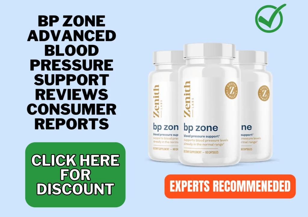 BP Zone: Natural Blood Pressure Support for Heart Health and Overall Wellness