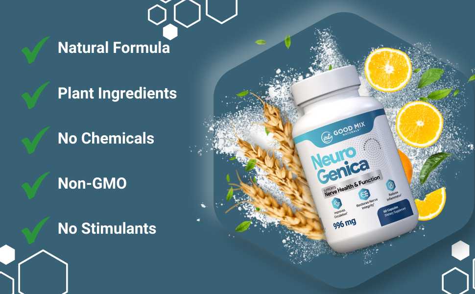 NeuroGenica: Natural Support for Nerve Health