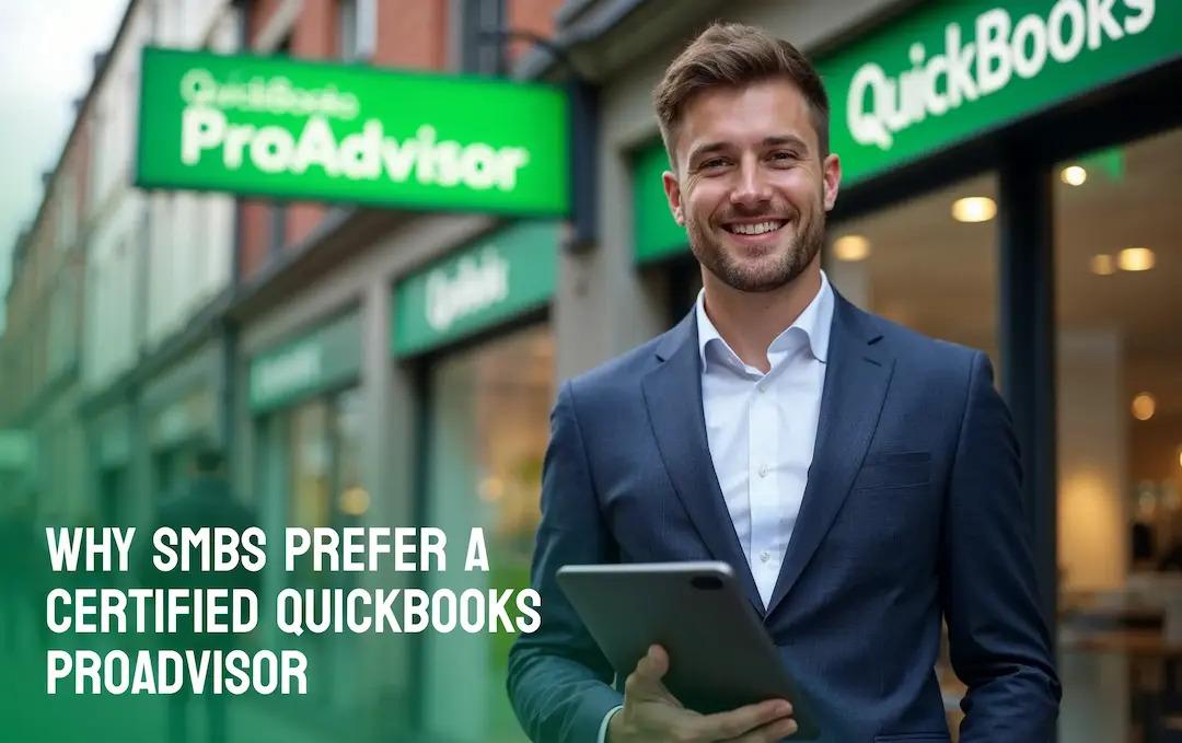 Why SMBs Prefer Working with a Certified QuickBooks ProAdvisor 