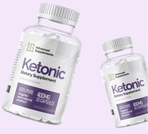 KETONIC Keto Capsules – Activez la cétose brûle-graisses et perdez du poids naturellement