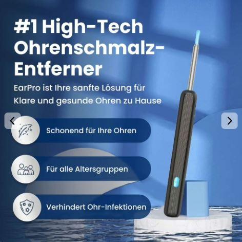 EaroPro Earwax Remover The Clinically Inspired Tool for At-Home Ear Care