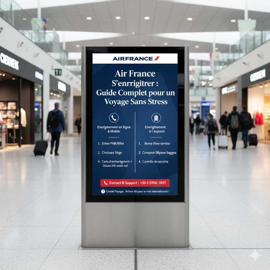 Air France S'enregistrer : Guide Complet pour un Voyage Sans Stress