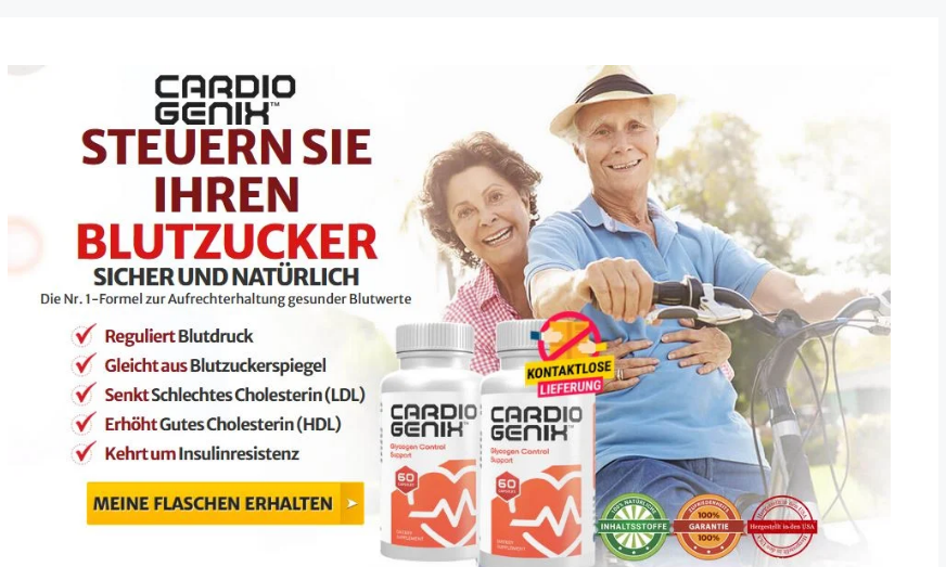 Cardio Genix Tabletten für eine bessere Herzgesundheit: Eine umfassende Analyse