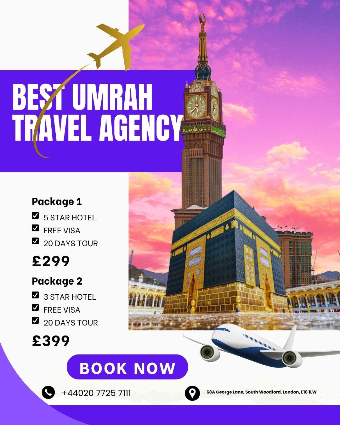 Best Hajj & Umrah Travel Agency in UK 2025/2026