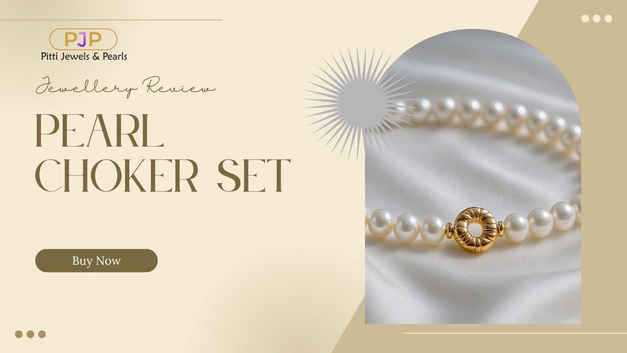 Elegant Pearl Choker Set for Timeless Grace
