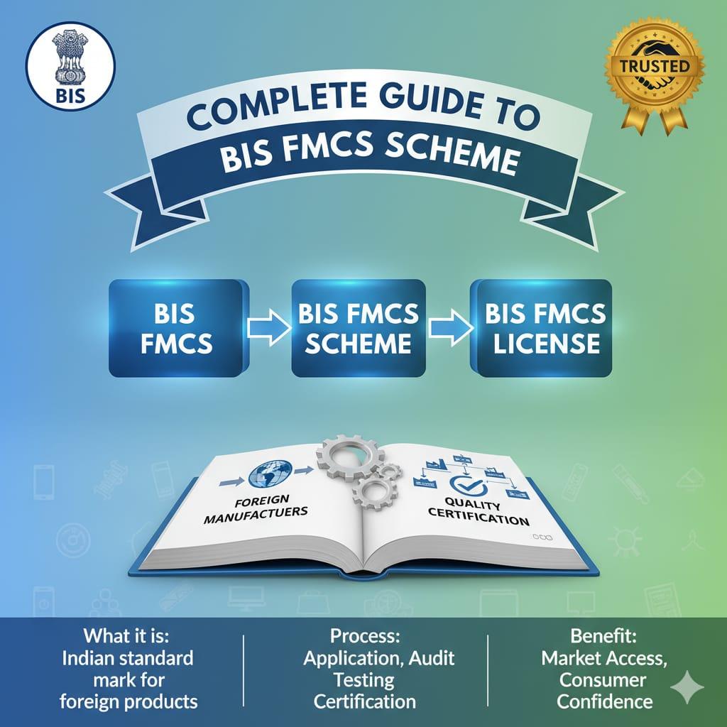 BIS FMCS Support by sunconsultants.co.in for Manufacturers