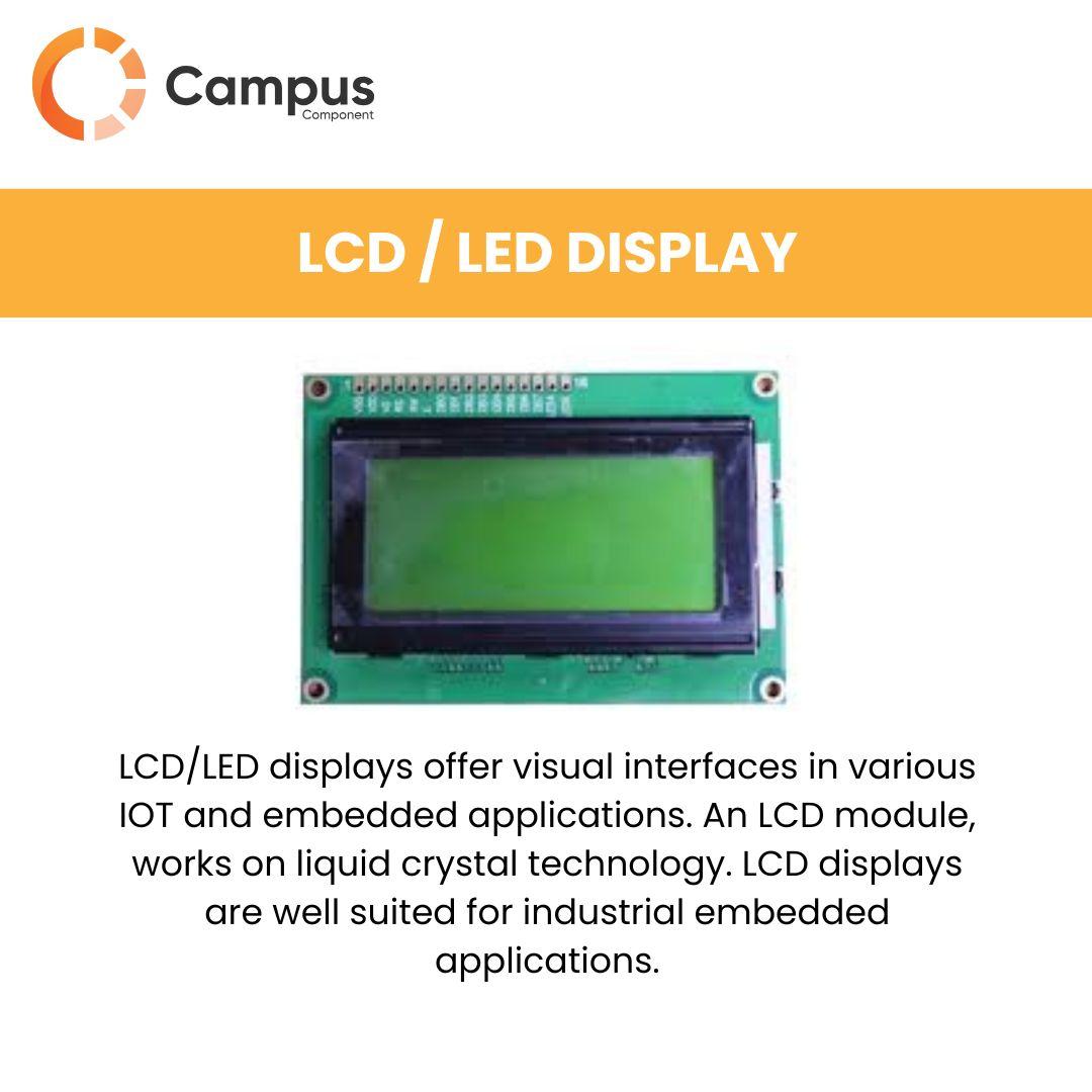 LCD Display Price and Quality Options for Reliable Electronic Projects with Campus Component