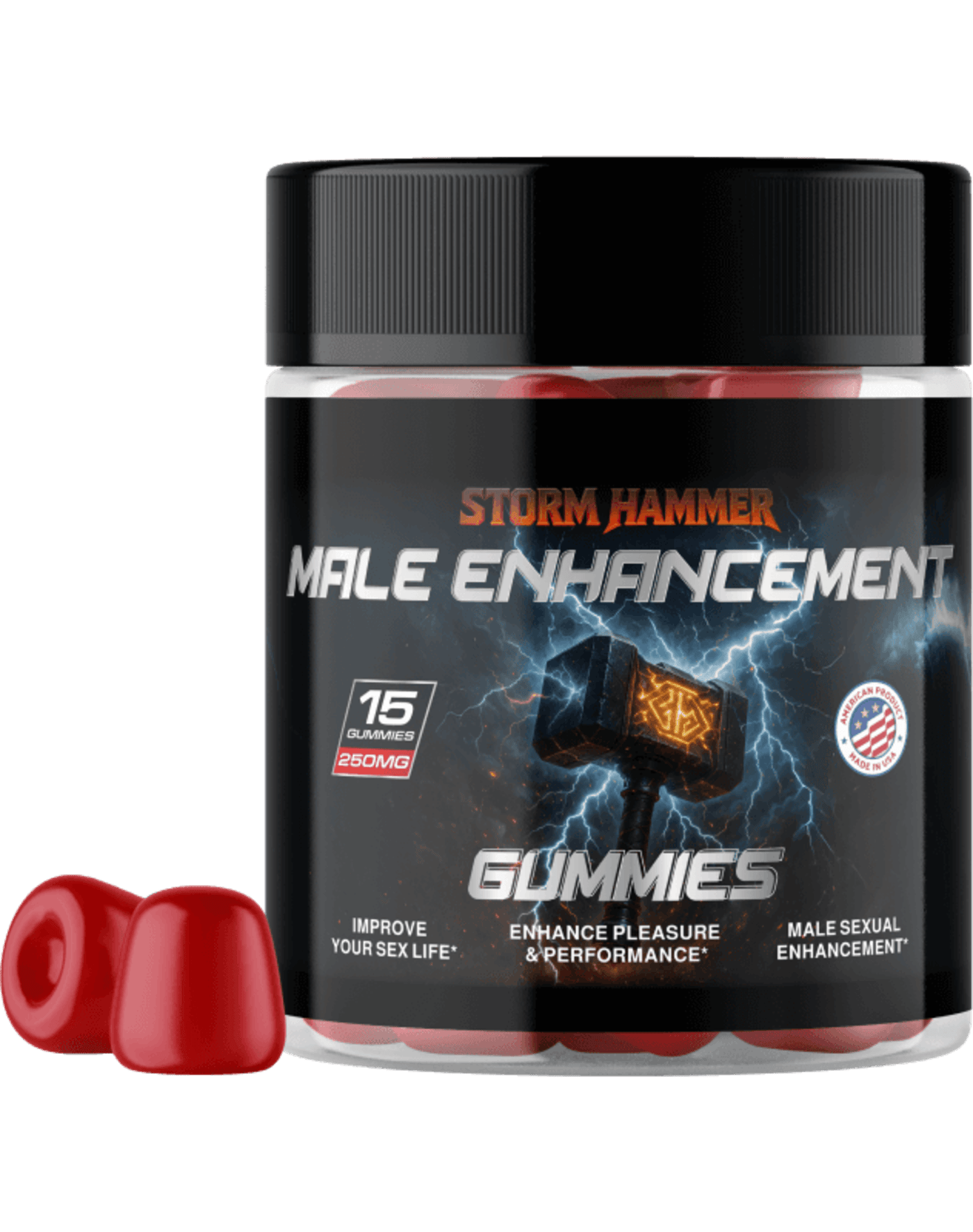 Storm Hammer Gummies New Zealand Boost Sex Drive, Size & Performance Naturally