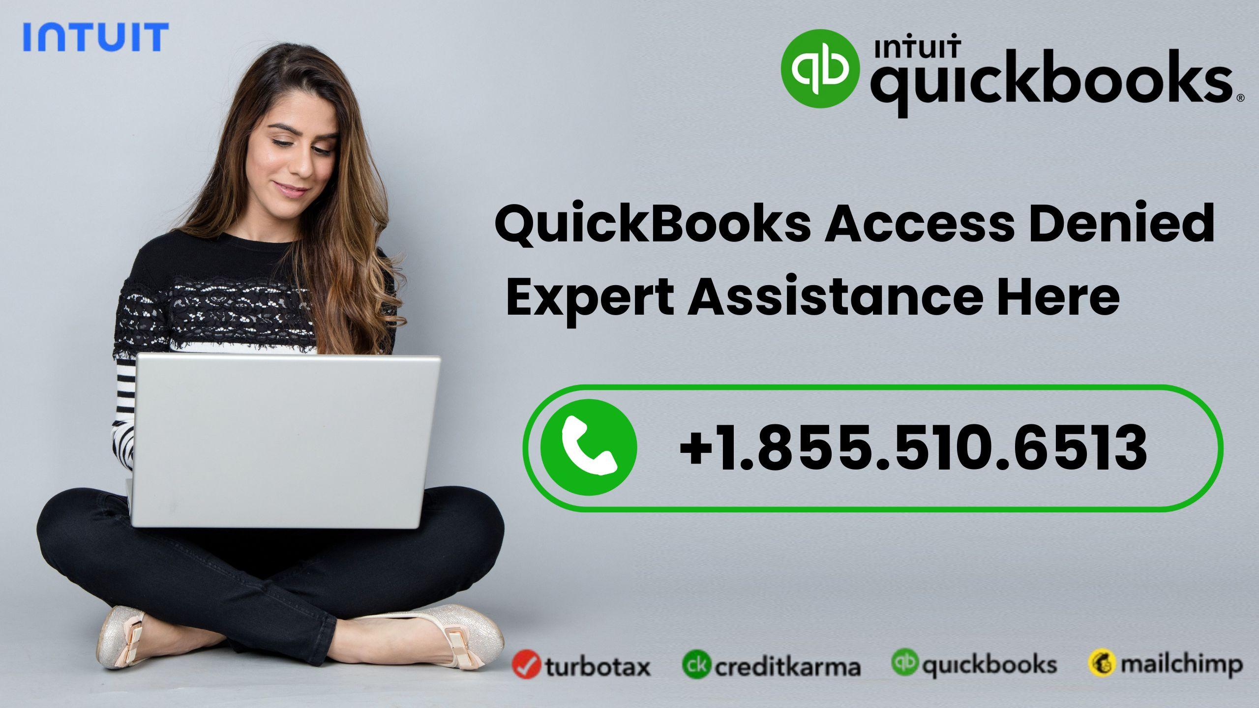 Call +1-855-510-6513 QuickBooks Access Denied Not Opening Fix