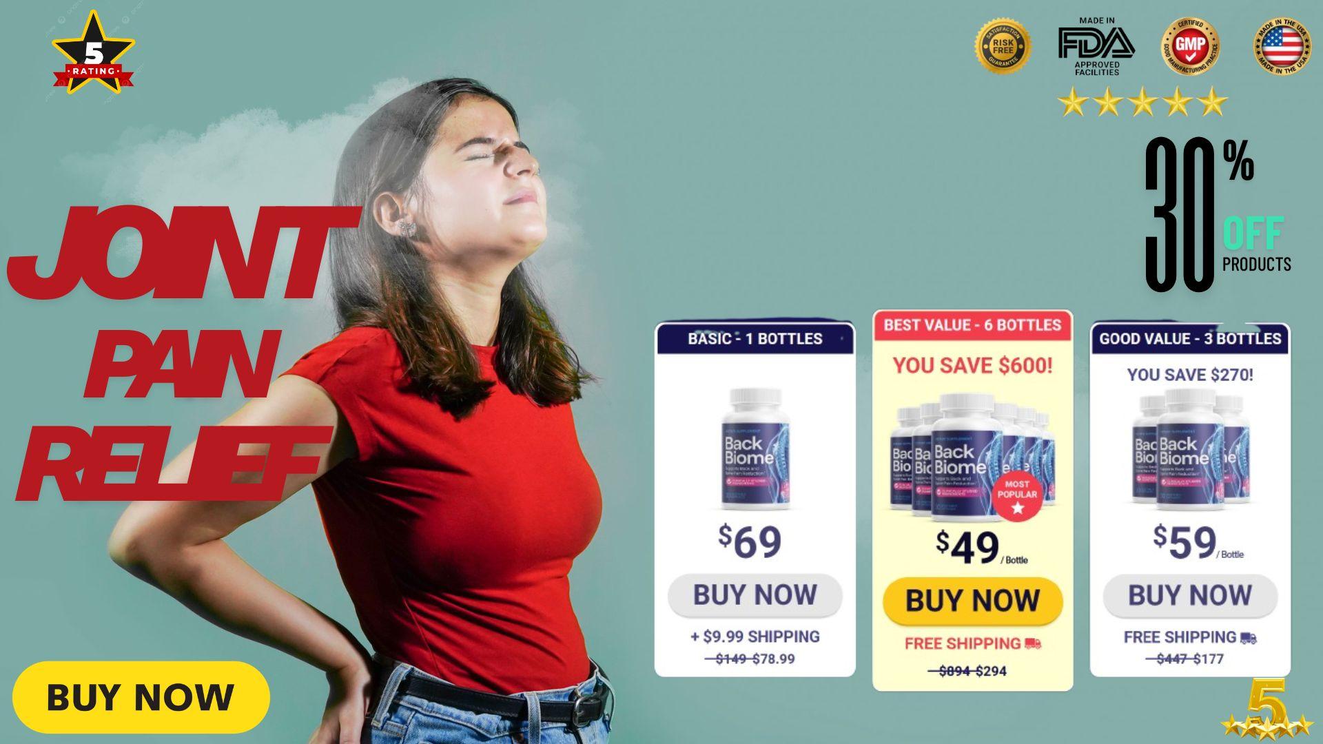 BackBiome™: The Natural Solution for Back and Joint Pain Relief