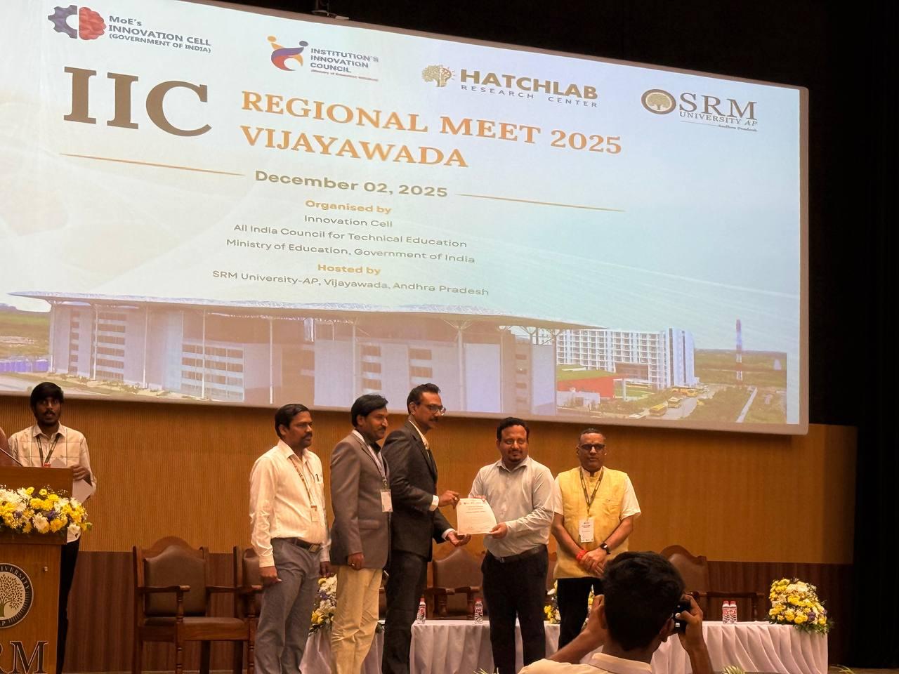 KL University shines at the IIC Regional Meet 2025