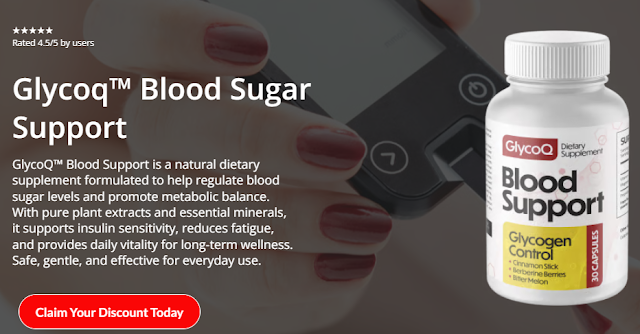 GlycoQ Blood Support CANADA: Science Behind the Formula