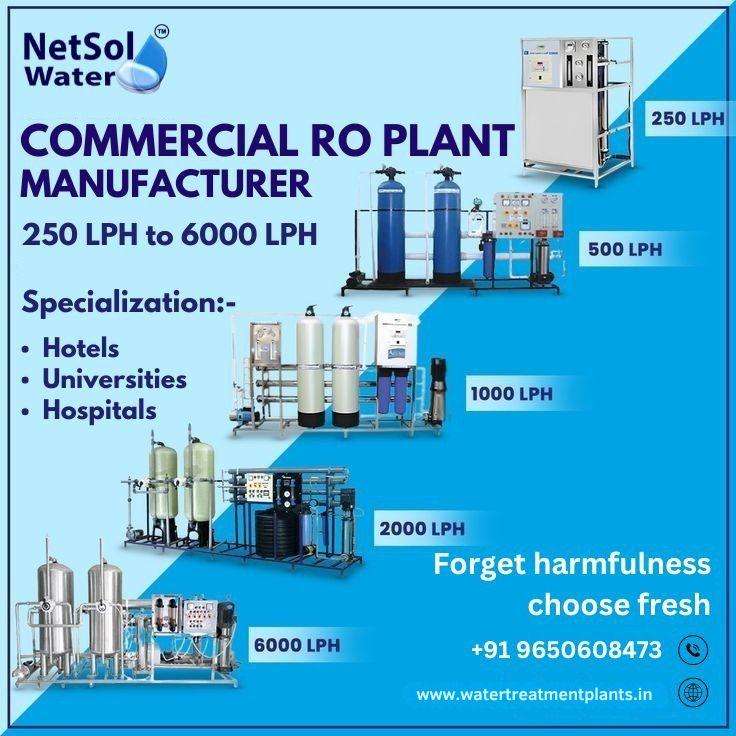 How a Commercial RO Plant Manufacturer Supports Clean Water for Businesses