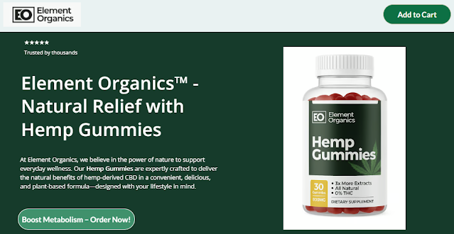 Element Organics: Plant-Based Support for Stress, Sleep, and Wellness