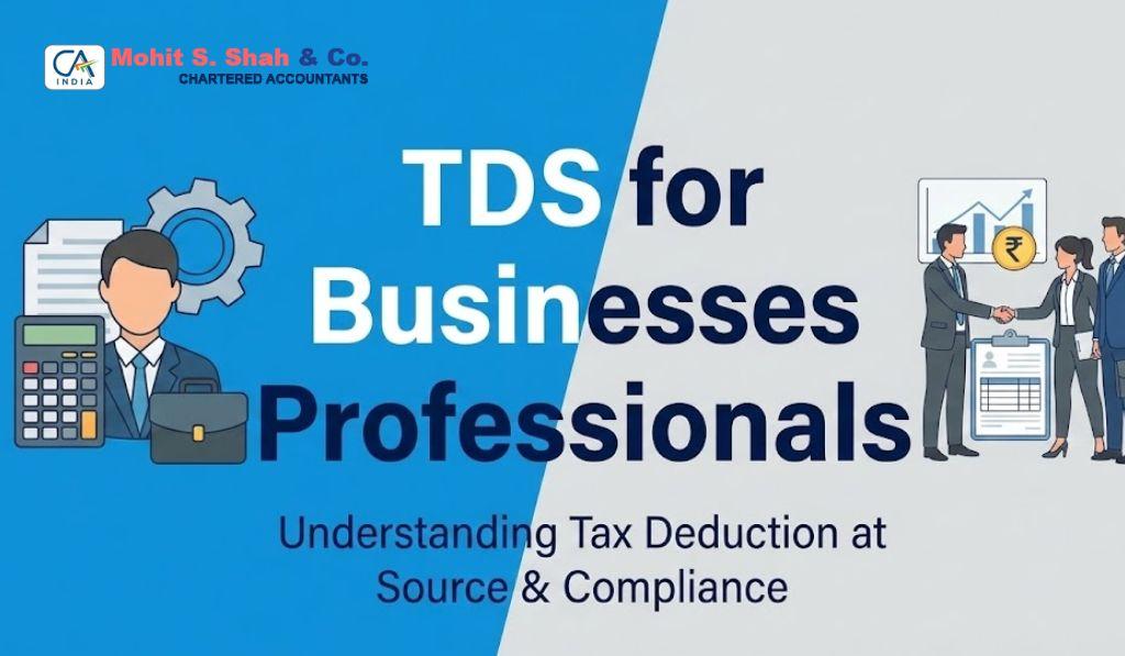 TDS For Businesses Professionals | Mohit S. Shah & Co
