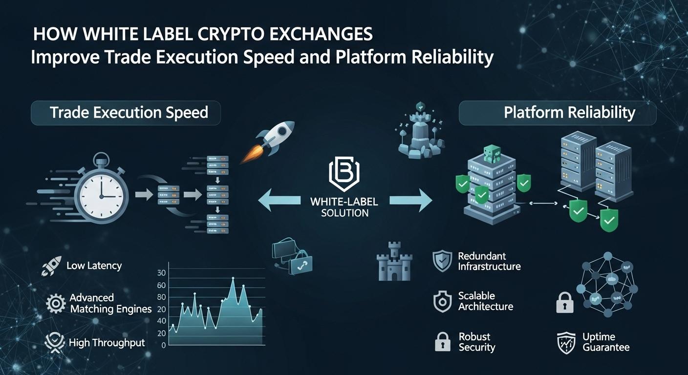 How White Label Crypto Exchanges Improve Trade Execution Speed and Platform Reliability